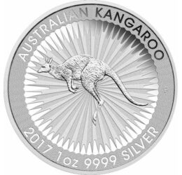 1 uncia színezüst, Kenguru, 1 dollár, Ausztrália