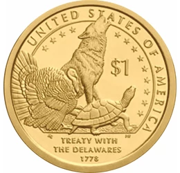 USA natív dollár, Első szövetség, 1 dollár, USA, 2013