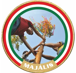 Majális, 1 euró, színezett, Európai Unió, 2002-2019