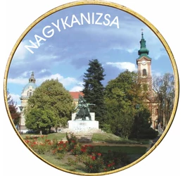 // 1 euró, Nagykanizsa – a zöld város, egyedi színes érme, CuNi, Európai Unió, 2002-2023 // Nagykanizsa a Zalai-dombság területén fekvő város, a megye legnagyobb közigazgatási területű települése, sok történelmi épülettel és szoborral.