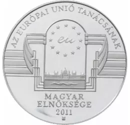 EU elnökség, 925-ös ezüst, Magyarország, 2011