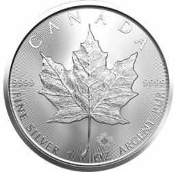 1 uncia színezüst, Juharlevél, 5 dollár, Kanada