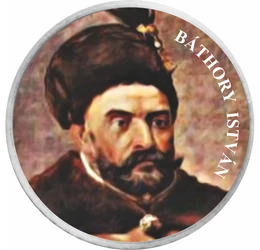Báthory István, ezüstözött emlékérme