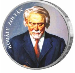 Kodály Zoltán, 50 cent ezüstözött érme