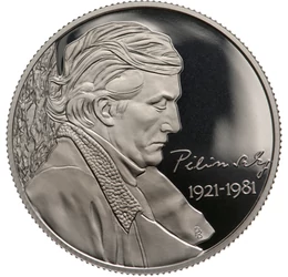Pilinszky János, 10000 Ft, ezüst, Magyarország, 2021