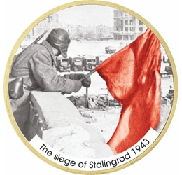 1 dollár, Sztálingrádi csata, , USA, 2007-2020