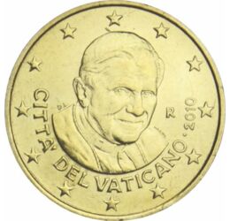 Vatikáni különlegesség, Szent Péter-bazilika, 50 cent festett, 2006-2012, Vatikán