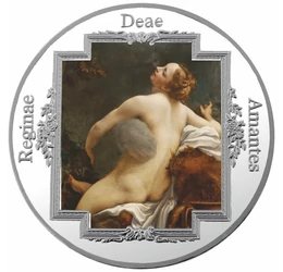 A nő dicsérete - Művészi akt színpompás érmen - Antonio da Correggio - Jupiter és Ió