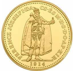 Ferenc József 20 aranykorona, utánveret