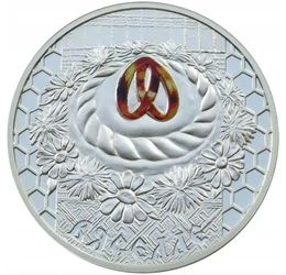 Esküvő - emlékérme, 20 rubel, ezüst, Fehéroroszország, 2006