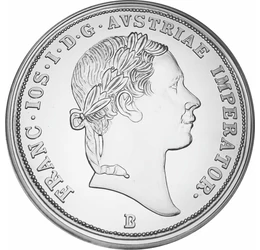 Ferenc József tallérja, 1853,  utánveret