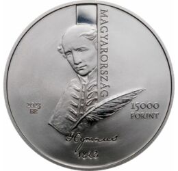 Himnusz 200. évforduló, 15000 Ft, ezüst, Magyarország, 2023