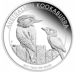 30 dollár, Kookaburra,1 kg, Ag,2017 Ausztrália