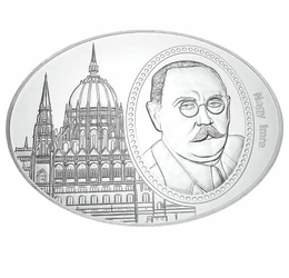Nagy Imre - Országház emlékérem, ovális emlékérem
