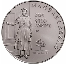 Salkaházi Sára, 3000 forint, CuNi, Magyarország, 2024