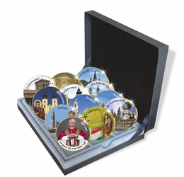 Mária kegyhelyek éremkollekció, XIV. Leó pápa