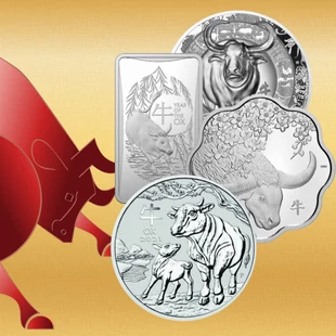 2021 a Bivaly éve - népszerű arany és ezüst emlékérmék