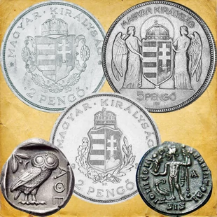 Jubileumi forgalmi érmék - I. RÉSZ: ókori érmék és a pengők