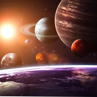 A Naprendszer érméken, űrutazás új dimenziókban