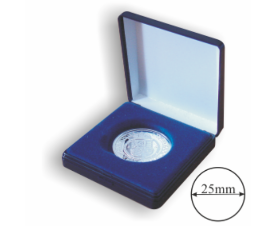 Egyfészkes doboz (érme átmérő 25 mm)