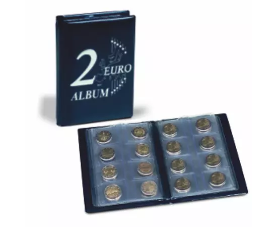 Érme-zsebalbum 2 euró érmékhez