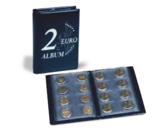 Érme-zsebalbum 2 euró érmékhez
