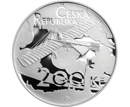 200 korona, Jan Kašpar, Ag, pp Cseh Köztársaság