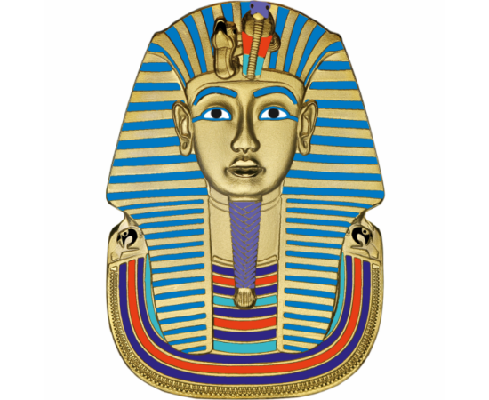 2 cedi, Tutanhamon halotti maszkja Ghána