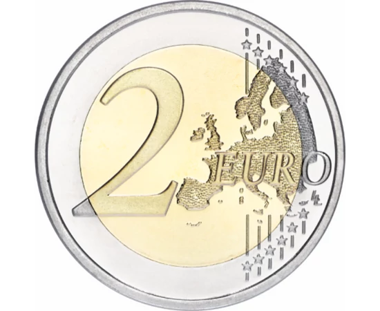 2 euró  UEFA Football EB 2016 Franciaország