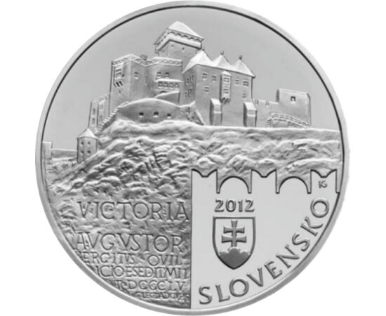 20 euró, Trencsén, ezüst, bu, 2012 Szlovákia