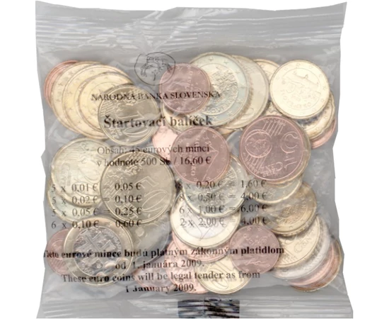Euro induló szett Szlovákia