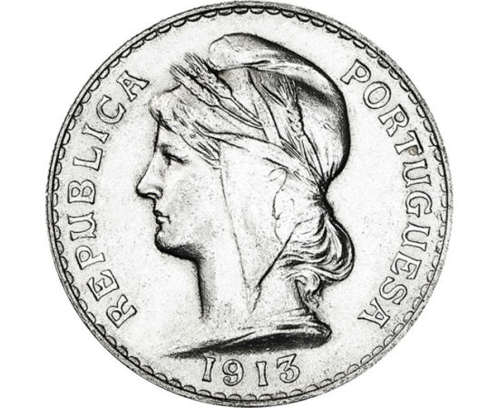 50 centavo, Frígiaisapkás nő, Ag Portugália