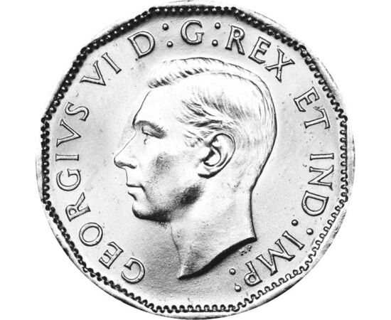 A győzelem centje, 5 cent, Kanada, 1944-1945