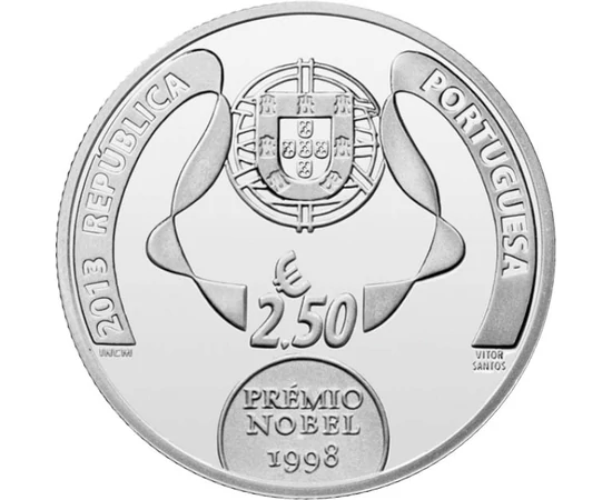 2 5 euró  Saramago  2013 Portugália