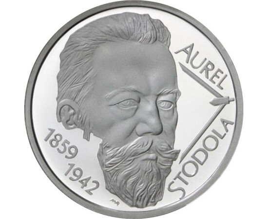 10 euró, Stodola Aurél, ezüst, 2009 Szlovákia