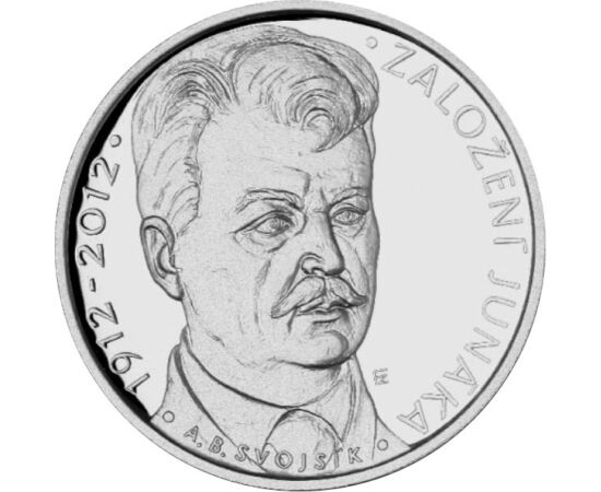 200 korona, Junáka, pp, ezüst, 2012 Csehország