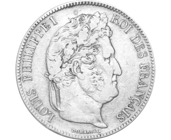5 frank, I. Lajos Fülöp, 1831-1848 Franciaország