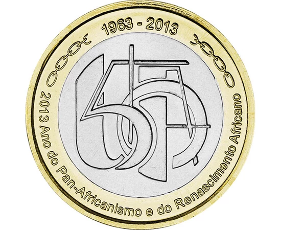 250escudo,50évf.Afrikai Unio,2013 Zöld-foki Köztársaság