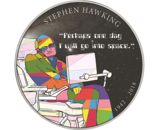 Steven Hawking, medal 2018 Nagy-Britannia