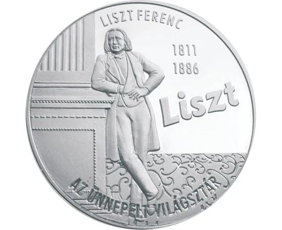 A zongoravirtuóz érem Liszt Ferenc