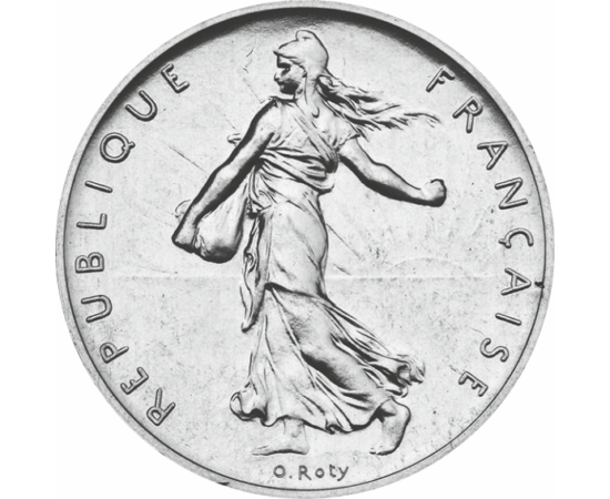 1 frank, Magvető lány, 1960-2001 Franciaország