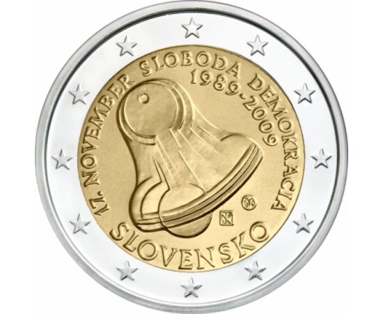 2 euró,20 éves a rendszerv.Szlovákia Szlovákia