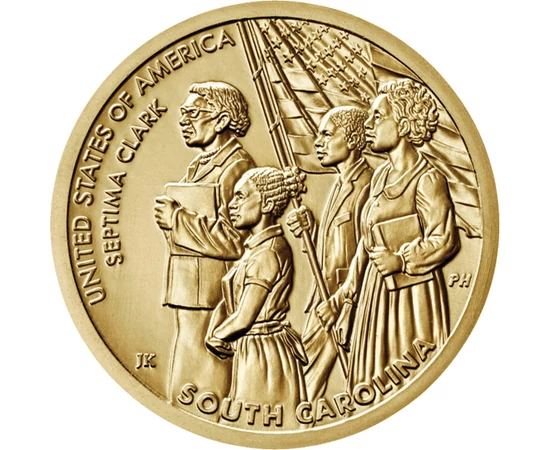 1 dollár, Septima Clark, 2020 USA