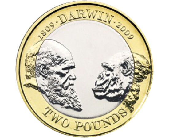 2 font, Darwin, 2009 Nagy-Britannia