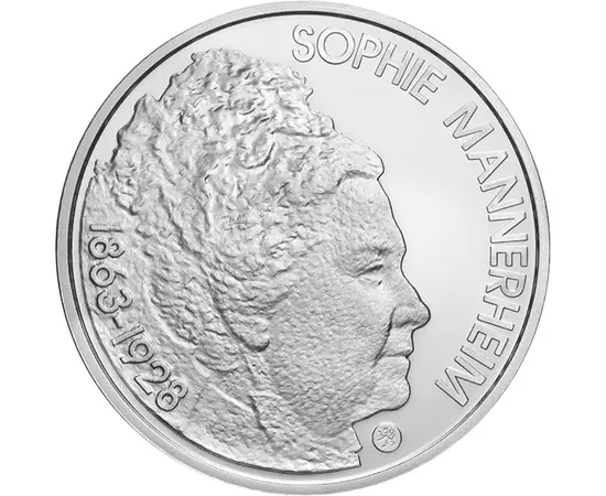 10 euró, Mannerheim, ezüst, 2013 Finnország