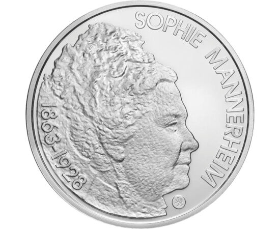 10 euró, Mannerheim, ezüst, 2013 Finnország