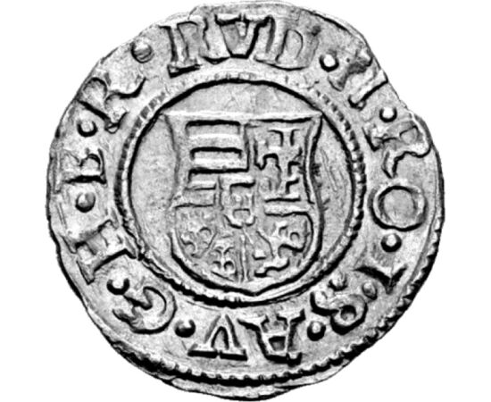 dénár, Rudolf, 1576-1608 ezüst Magyar Királyság