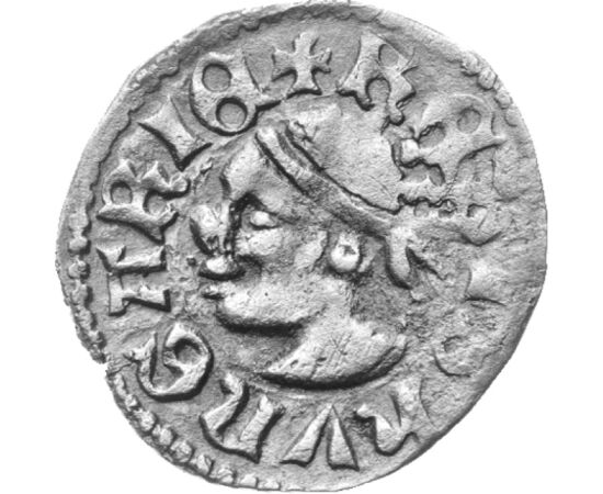 Nagy Lajos különleges dénárja, dénár, ezüst, Magyar Királyság, 1342-1382