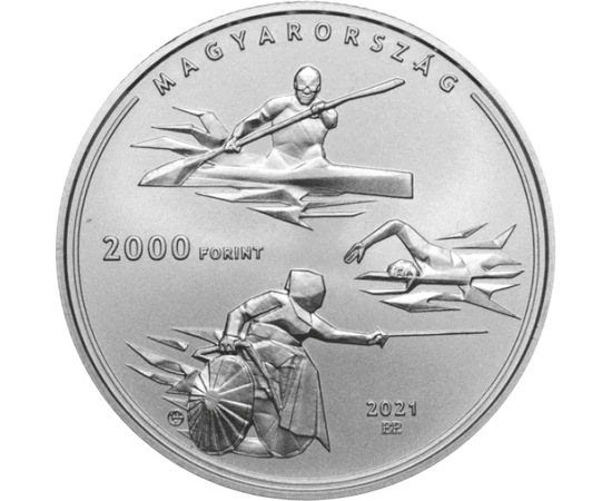  2000 forint, Nyári Olimpia, CuNi,2021, Magyarország