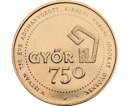  750 Ft, Győr, CuNi, 2021, Magyarország